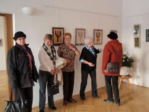 Klub dobré pohody - Výlet na výstavu paličkovaných krajek v Uh. Ostrohu - 30.11.2010